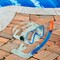 Swimline Adult Mask and Dry Top Snorkel with Purge Valve Silicone Scuba Set - 16"